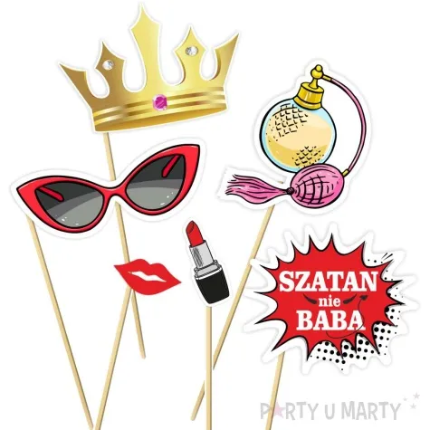 fotogadzet patyczki dzien kobiet szatan nie baba 6 szt