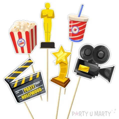 fotogadzet patyczki hollywood symbole 6 szt