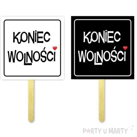 fotogadzet patyczki koniec wolnosci 2 szt