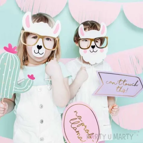 fotogadzet patyczki lama mix partydeco 5 szt