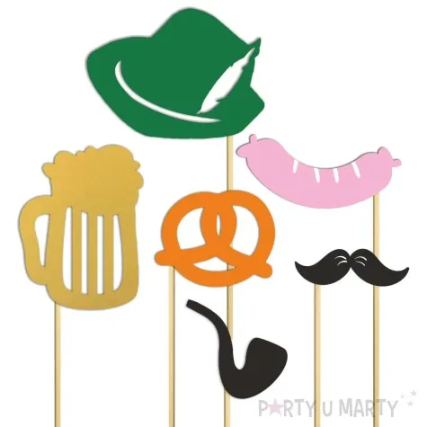 fotogadzet patyczki oktoberfest piwna biesiada 6 szt