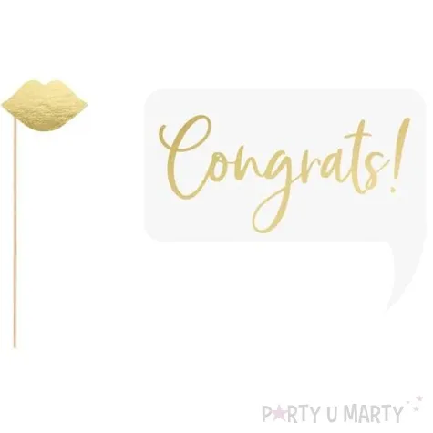 fotogadzet patyczki slub 3 partydeco 10 szt