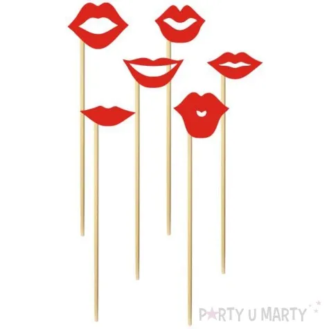 fotogadzet patyczki usta mix 6 szt