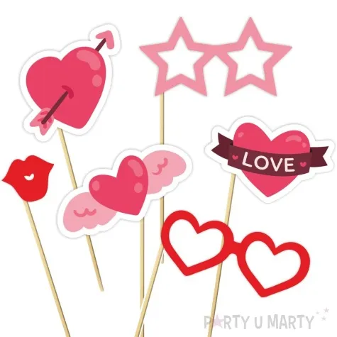 fotogadzet patyczki walentynki skrzydlate love 6 szt
