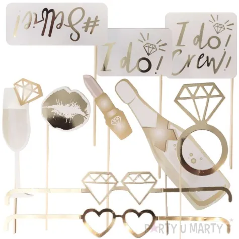 fotogadzet patyczki wieczor panienski i do crew propa ganda 9 szt