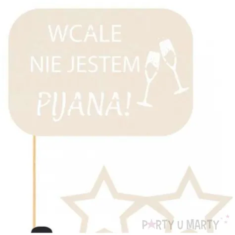 fotogadzet patyczki wieczor panienski przyszla zona beermata czarny dekolo 8 szt