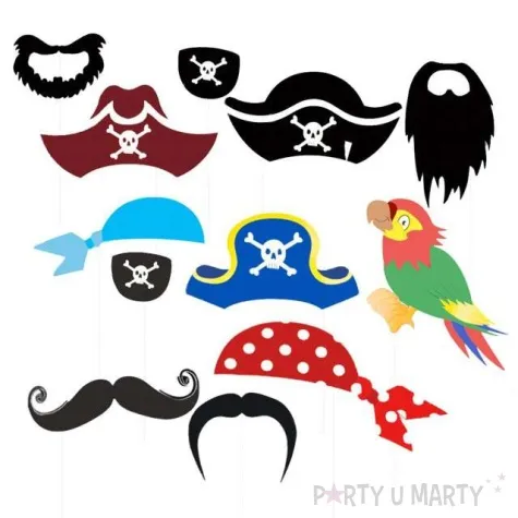 fotogadzet piraci partypal 12 szt