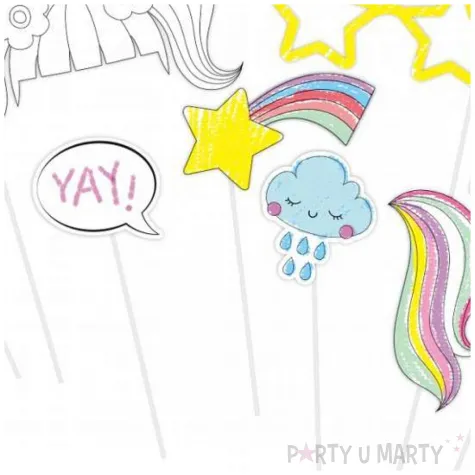 fotogadzet pokoloruj sam jednorozec godan 10 szt