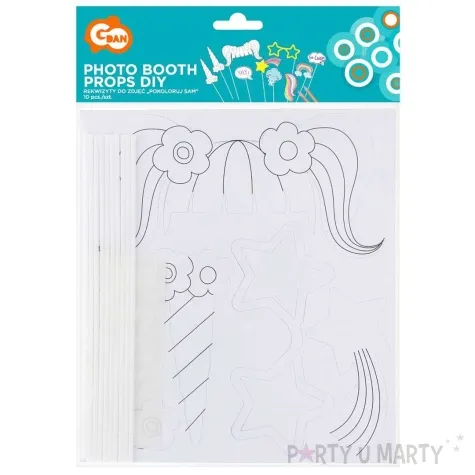 fotogadzet pokoloruj sam jednorozec godan 10 szt