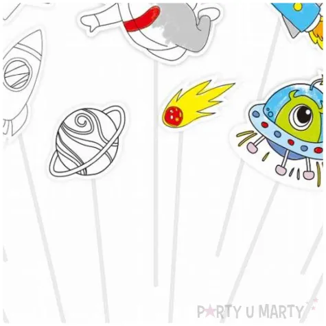 fotogadzet pokoloruj sam kosmos godan 10 szt