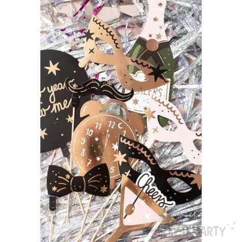 fotogadzety patyczki happy new year sylwester partydeco 9 szt