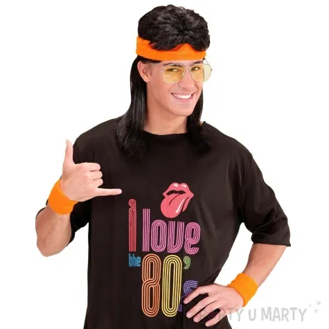 frotka classic neon pomaranczowy widmann 3 szt