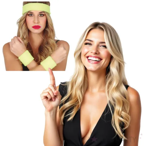 frotka classic neon zolta guirca 3 szt