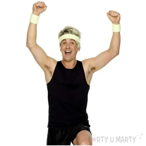 frotka classic neon zolta smiffys 3 szt