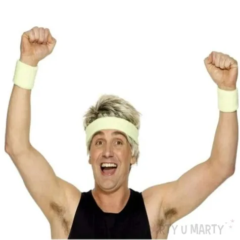 frotka classic neon zolta smiffys 3 szt