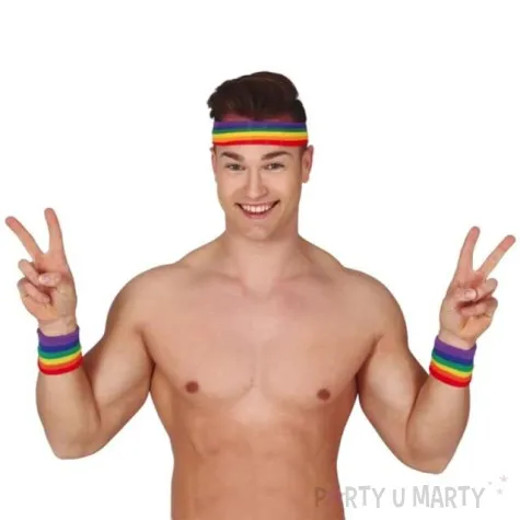 frotka multikolor teczowa guirca 3 szt