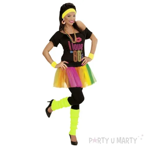 getry party ocieplacze nog lata 80 zolty widmann