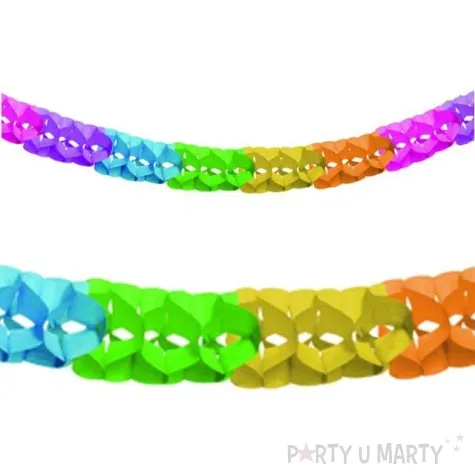 girlanda azurowa teczowa godan 200 cm