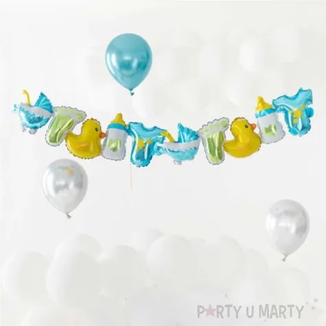 girlanda balonowa baby shower boy partypal 206 cm