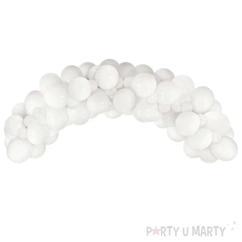 girlanda balonowa beauty and charm bialy godan 70 szt