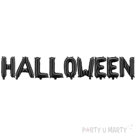 girlanda balonowa halloween czarny partydeco 280 cm