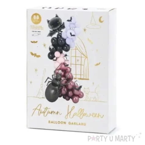 girlanda balonowa halloween partydeco 210 x 120 cm 125 szt