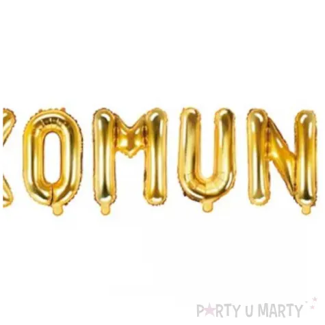 girlanda balonowa i komunia zloty partydeco 16 ltr