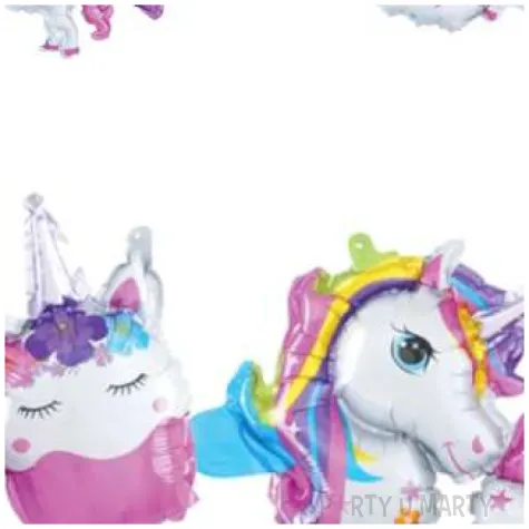 girlanda balonowa jednorozce i tecze partypal 206 cm