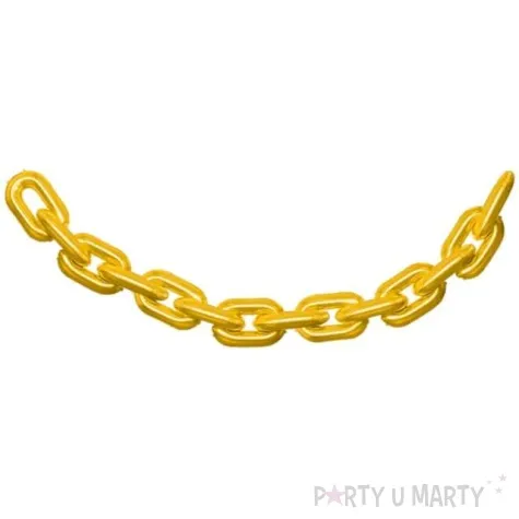 girlanda balonowa lancuch zloty partydeco 670 cm