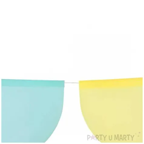 girlanda bibulowa polokregi partydeco 3 m