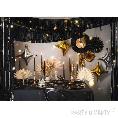 girlanda fredzle czarny partydeco 135 cm