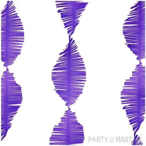 girlanda fredzle fioletowa partydeco 300 cm