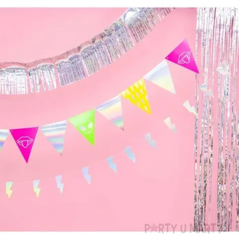 girlanda fredzle lameta partydeco holograficzna 400 x 18 5 cm