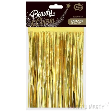 girlanda fredzle lameta zlota godan 300 cm