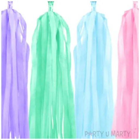 girlanda fredzle pastelowe mix partydeco 150 cm