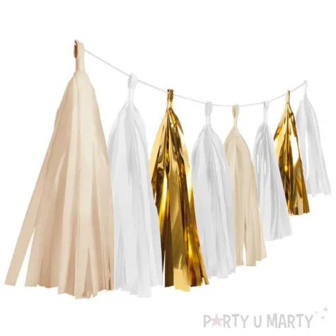 girlanda fredzle zloty amscan 304 cm