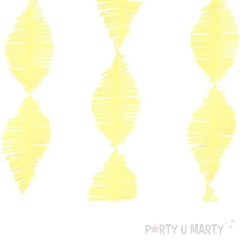 girlanda fredzle zolte partydeaco 300 cm