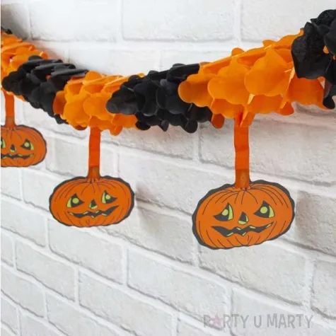 girlanda halloweenowe dynie partypal 300 cm