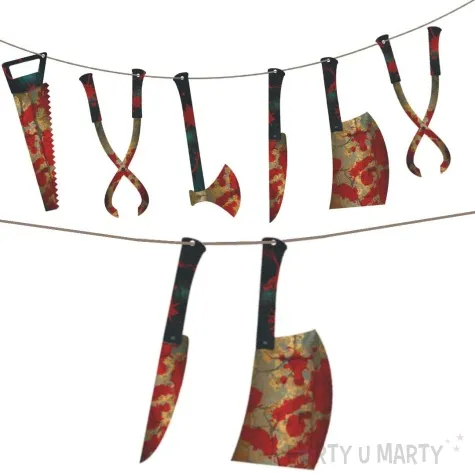 girlanda krwawe narzedzia arpex 115 cm