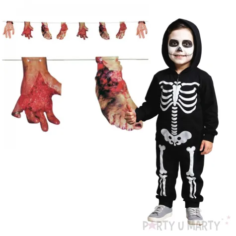 girlanda ludzkie konczyny mix carnival toys 290 cm