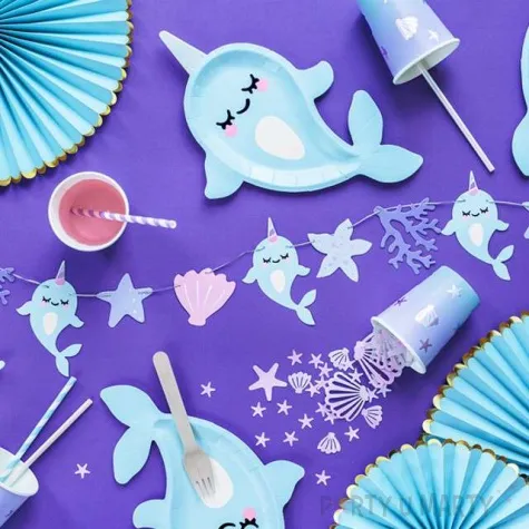 girlanda narwal mix partydeco 100 cm