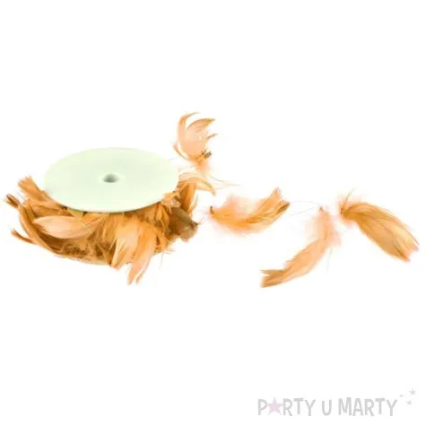 girlanda piorka na szpuli zlota arpex 500 cm