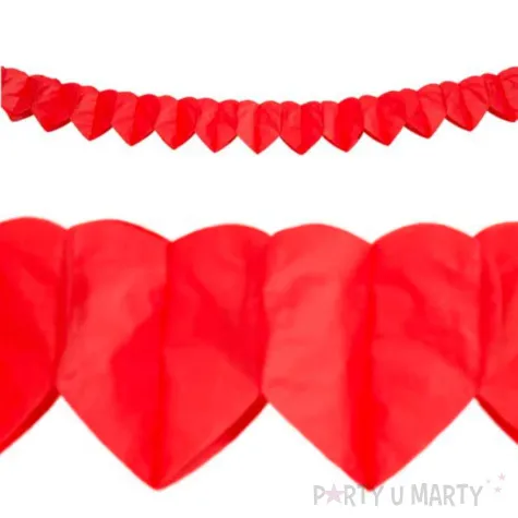 girlanda serca klasyczne folat 200 cm