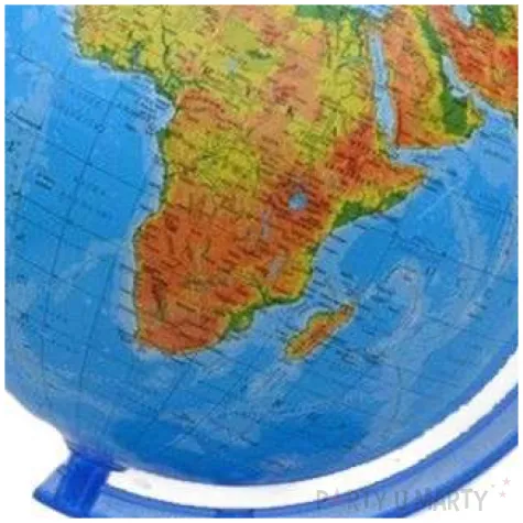 globus szkolny fizyczny zachem 30 x 22 cm karton