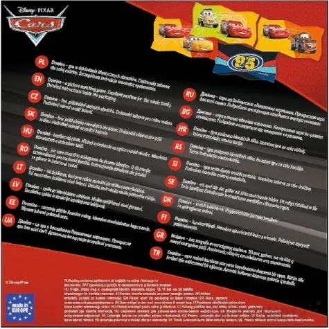 gra logiczna domino auta trefl