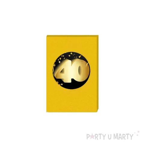 gra towarzyska zabawa na 40 urodziny zdrapki wyzwania karty prezent 8 6x5 4 cm 21 szt