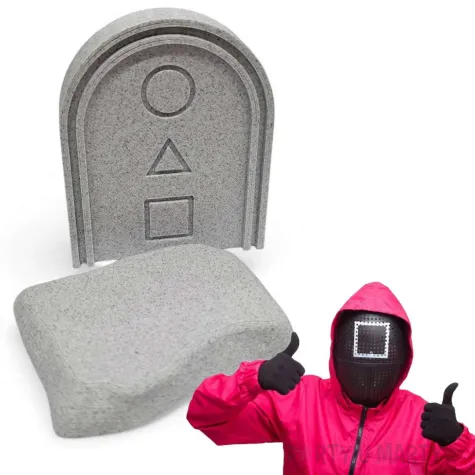 gra zrecznosciowa squid game flying stone rzut kamieniem do celu