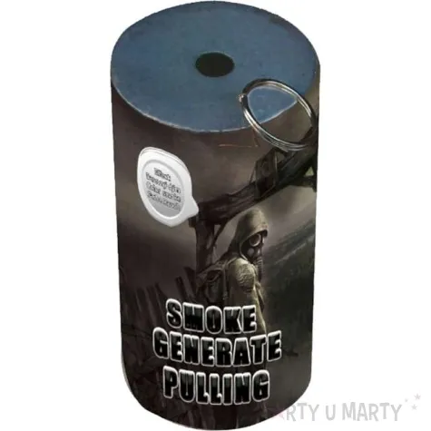 granat dymny smoke generator bialy z zawleczka triplex 130x40 mm