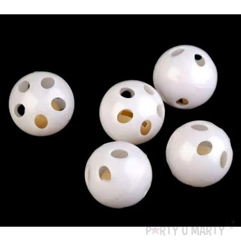 grzechotka kula biala stoklasa 24mm