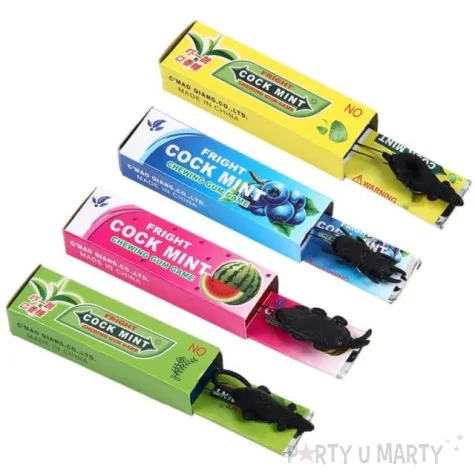 guma do zucia szokowa pulapka z niespodzianka zielona oem